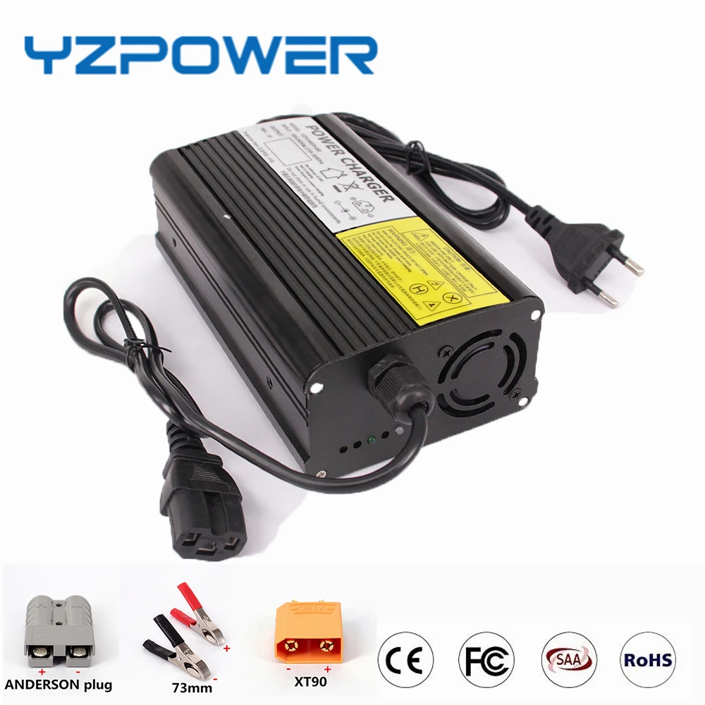 Зарядное устройство YZPOWER для литий-ионных аккумуляторов 12 6 в 20 А В 3S 80 Ач |