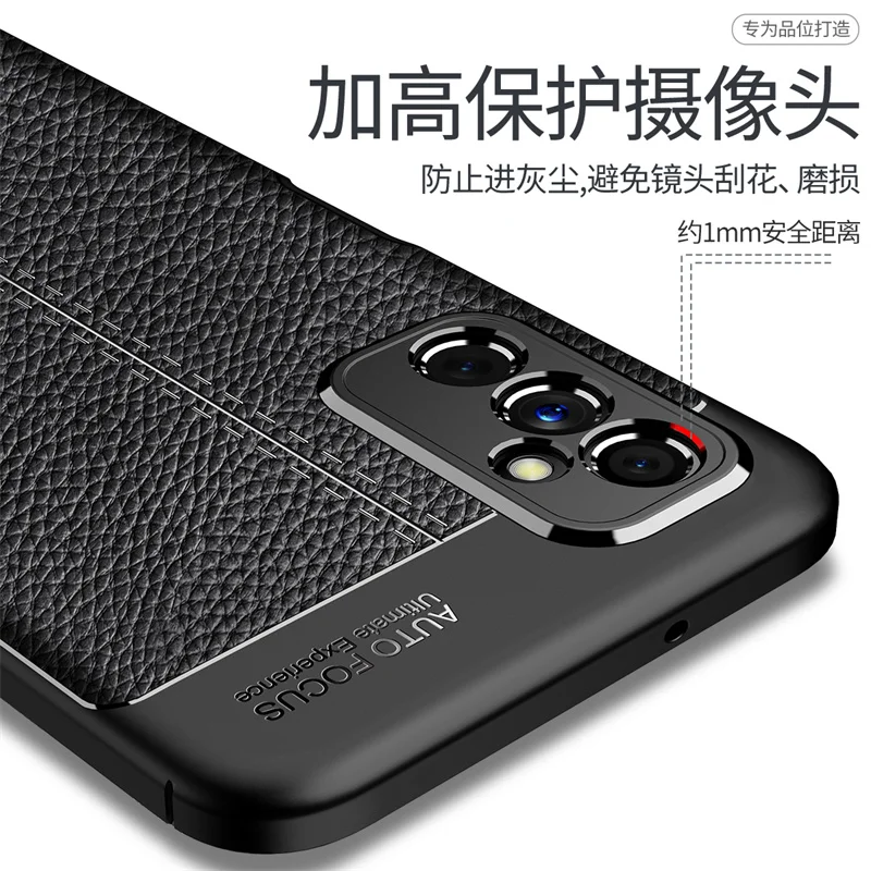 for samsung m52 5g case for samsung galaxy m52 5g cover bumper back shockproof tpu soft leather for fundas samsung m52 5g cover free global shipping