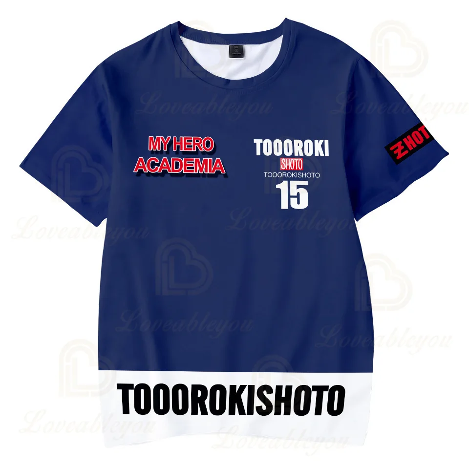 

Anime Tops T Shirt My Hero Academia Boku Summer Short Sleeve T Shirt Men Women Plus Size Funny T Shirts Tee Top