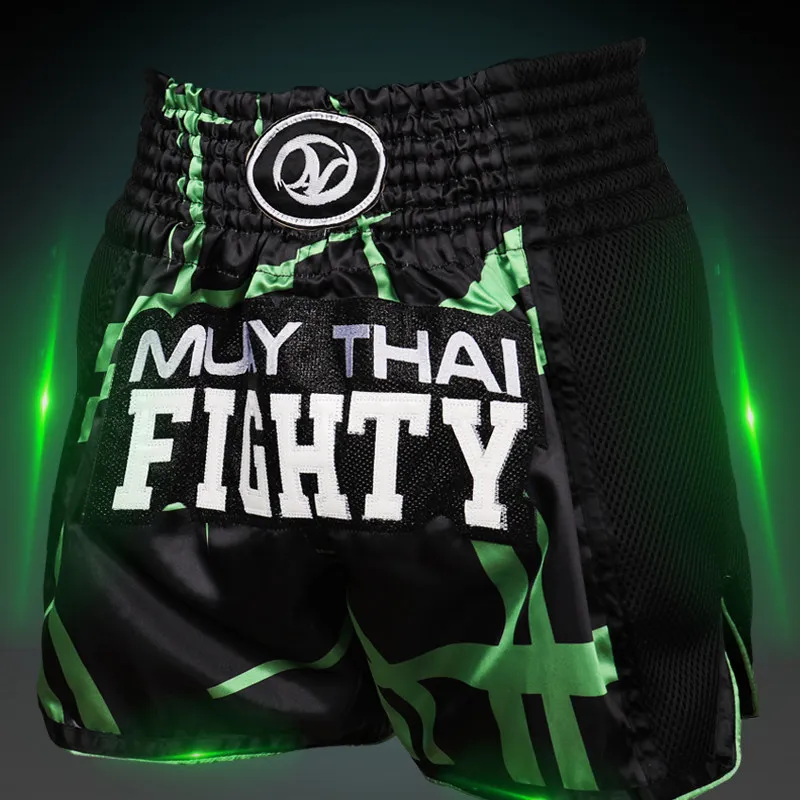 Шорты Tiger Muay Thai для бокса тренировочные дышащие шорты MMA одежда тайского униформа