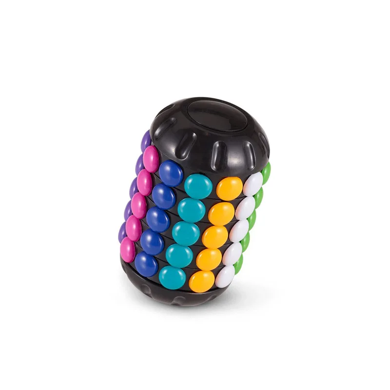 

New Cylindrical Cube Toy Creative Intellectual rotate Decompression Toys Puzzle Toy Brain Teaser Puzzle Toy For Kids