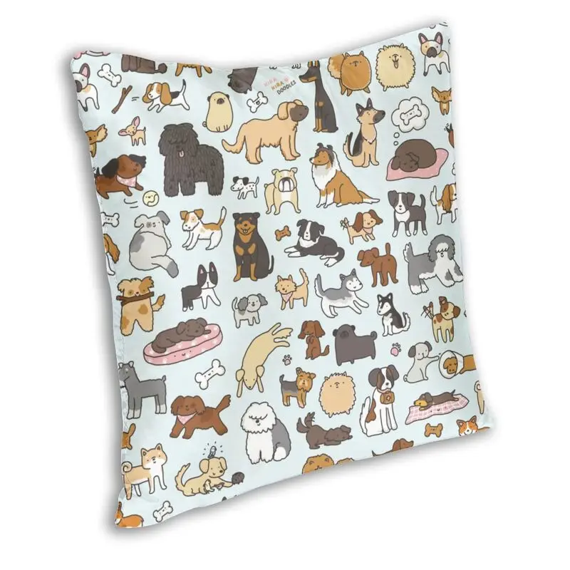 Собачий Каракули чехол для подушки Бигль корги своего померанского шпица