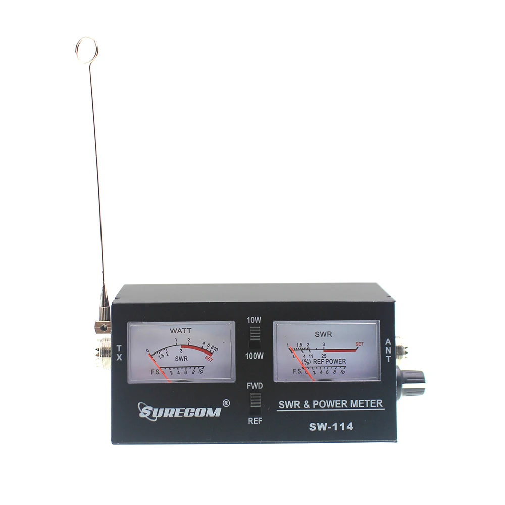 Surecom SW-114 27-30 МГц КСВ/RF/полевой измеритель мощности аналоговый с 3 функциями и