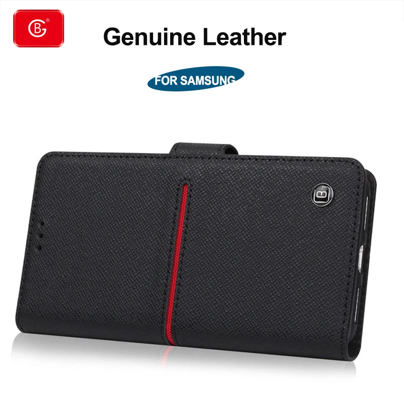 Брендовый роскошный чехол из натуральной кожи для Samsung Galaxy Note 8 9 10 Plus ударопрочный