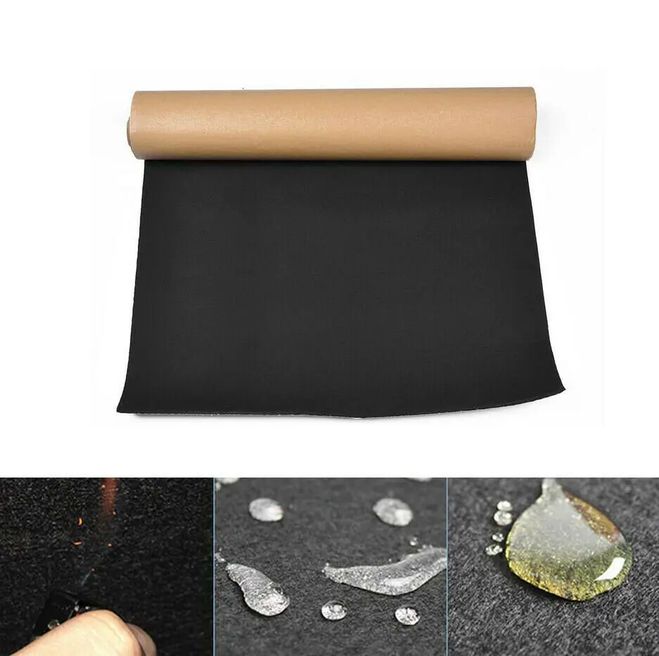 1 шт. Универсальный звукоизоляционный коврик шумоизоляционный тепловой экран 1x1