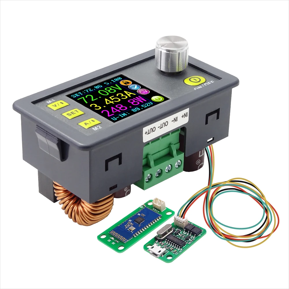 Понижающий модуль питания DPS8005 программируемый Вольтметр амперметр