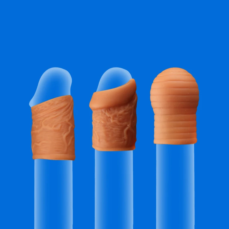 Кольцо для пениса увеличения мужского t Glans Foreskin кольца мужчин целомудрие клетка