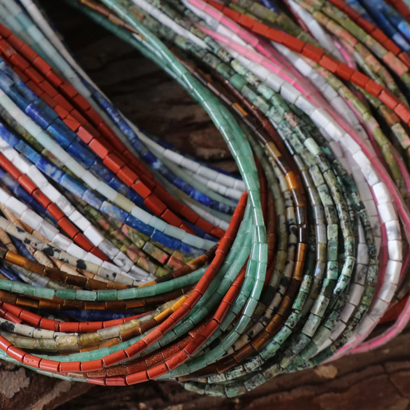 Натуральный кристалл трубы квадратного сечения квадратный каменная колонна 2x4