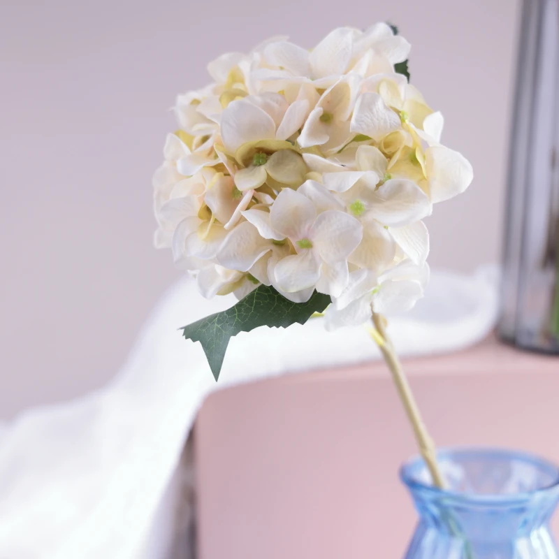 

Hydrangea Flowers Silk Fake Flowers Wedding Party Home Decoration Flower Bouquet Wreath DIY Scrapbooking