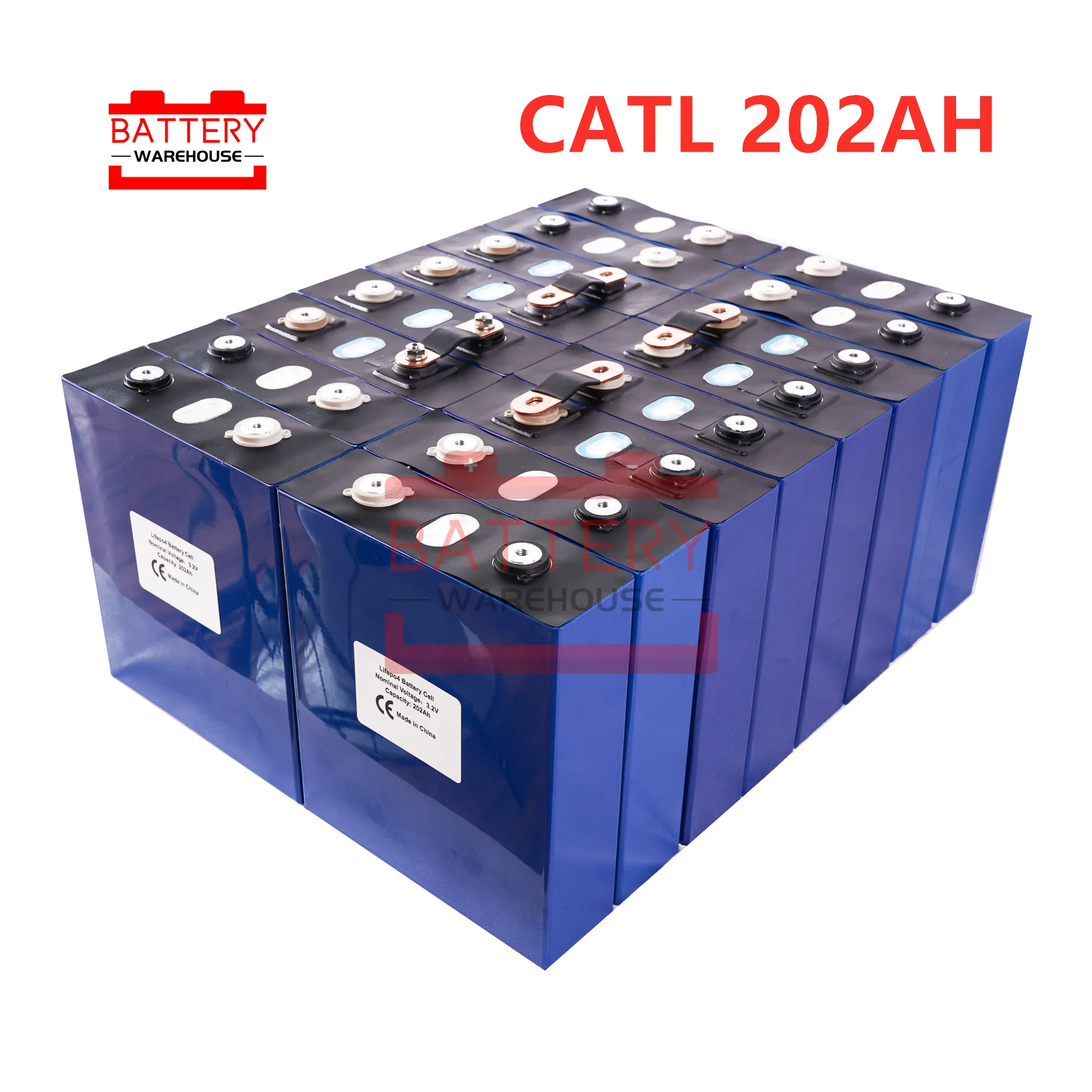 Аккумулятор CATL LIFEPo4 32 шт. в 200 А/ч Новая батарея 48 В для 96 RV SOLAR EV морская европейская