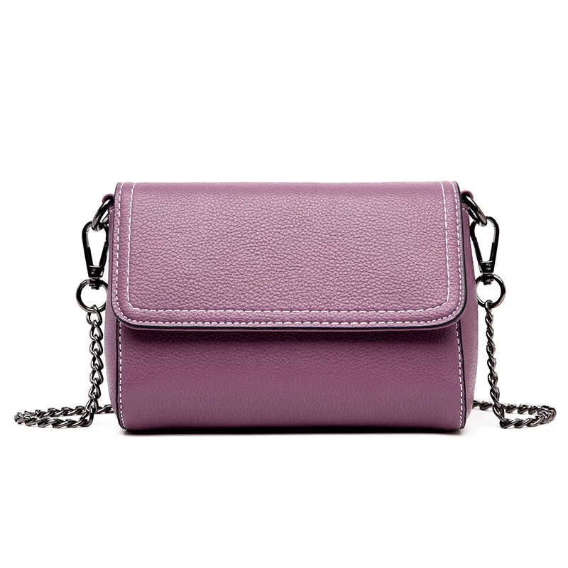 

New fashion woman small square bag, high quality soft leather one shoulder slant bag