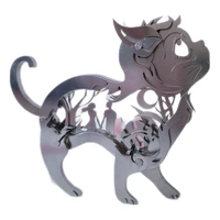 steel warcraft 3d metal puzzle dream cat diy jigsaw model gift and toys for adults children