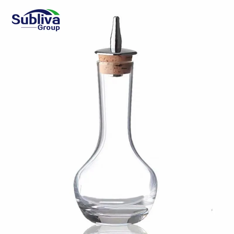 Классическая горькая бутылка 90 мл стеклянный инструмент для бара набор бармена