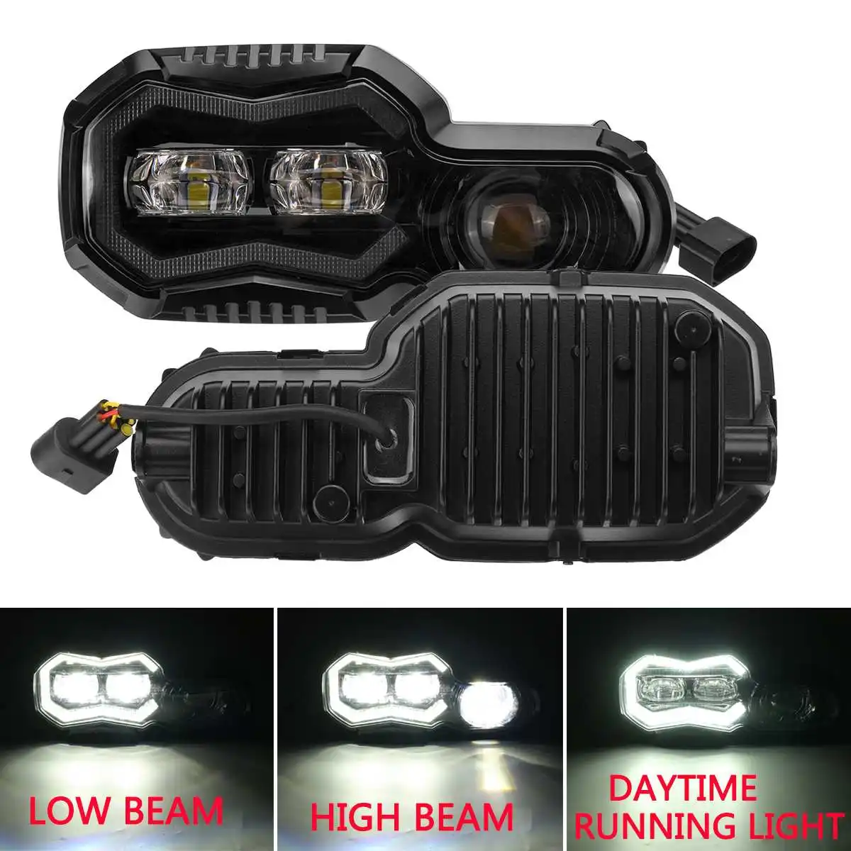 

Motorcycle Lights Headlight For BMW F800GS F800R F700GS F650GS Adventure Motorcycles Complete LED Projector Headlight Assemb