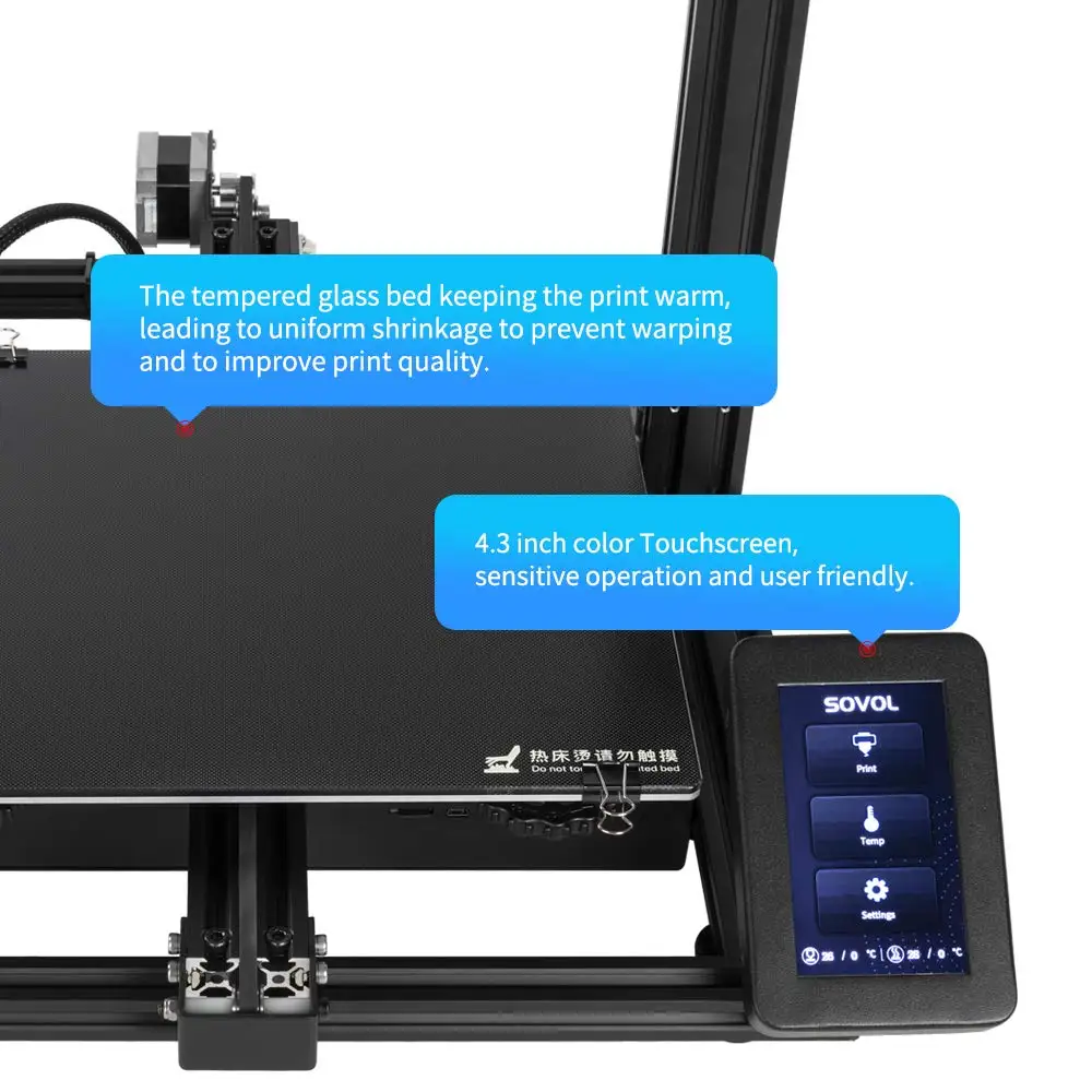 Новый полностью металлический двойной экструдер Sovol SV02 для 3D принтера TMC2208