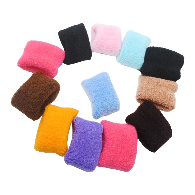 

12 Pieces/lot Girls Hair Scrunchies Wide Seamless Ponytail Hair Holder Women Hair Tie Accessories