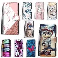 pu leather flip wallet case cover card slots book for realme c15 c12 c25 7i global fundas capa for realme narzo 20 30a bumper