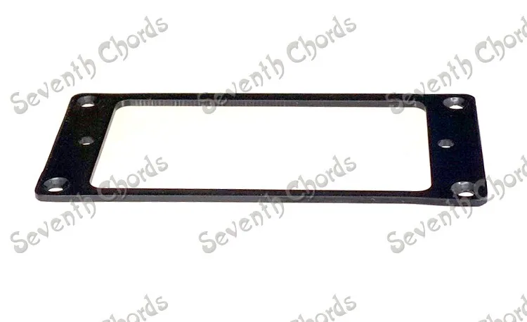 2 pcs metall flache elektrische gitarre humbucker pickup ring rahmen montage ring aus eisen 2mmx2mm chrome black gold free global shipping