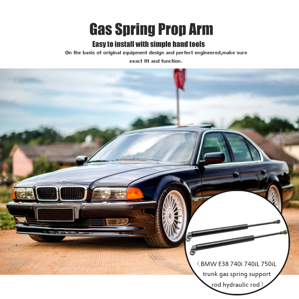 Для BMW E38 740i 750iL 740iL 1994 2001 автомобиля багажника Лифт Поддержка шок Распорки карниза