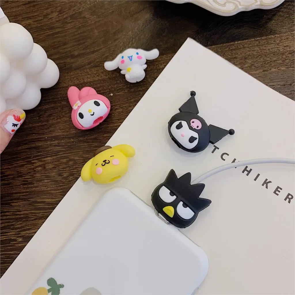 Защитный кабель с мультяшным рисунком передачи данных для iPhone USB