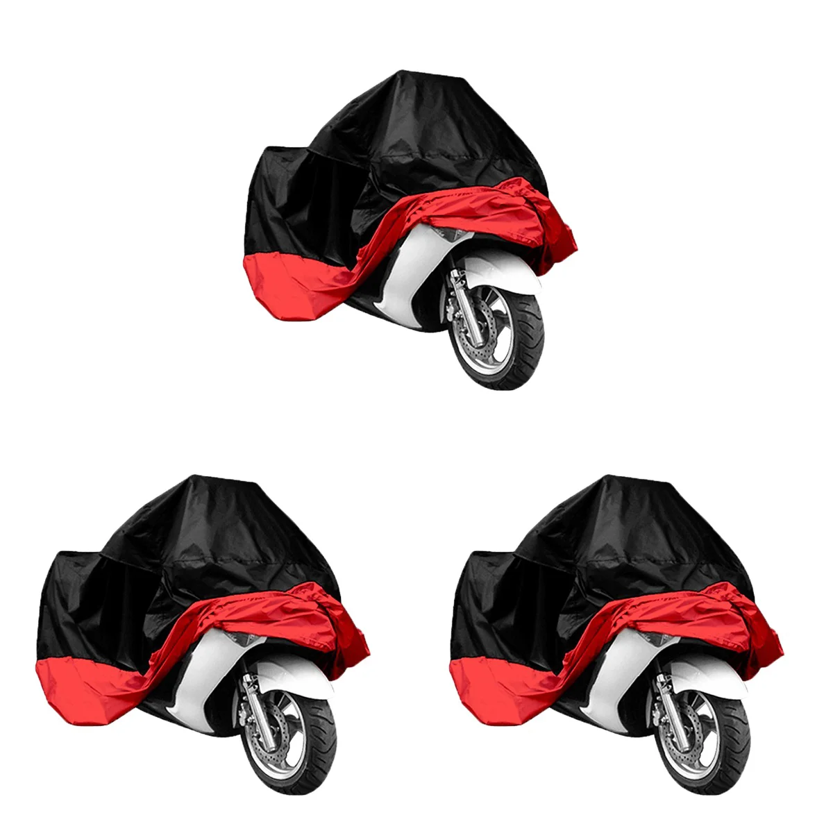 

3 шт., универсальные водонепроницаемые чехлы для мотоциклов и скутеров