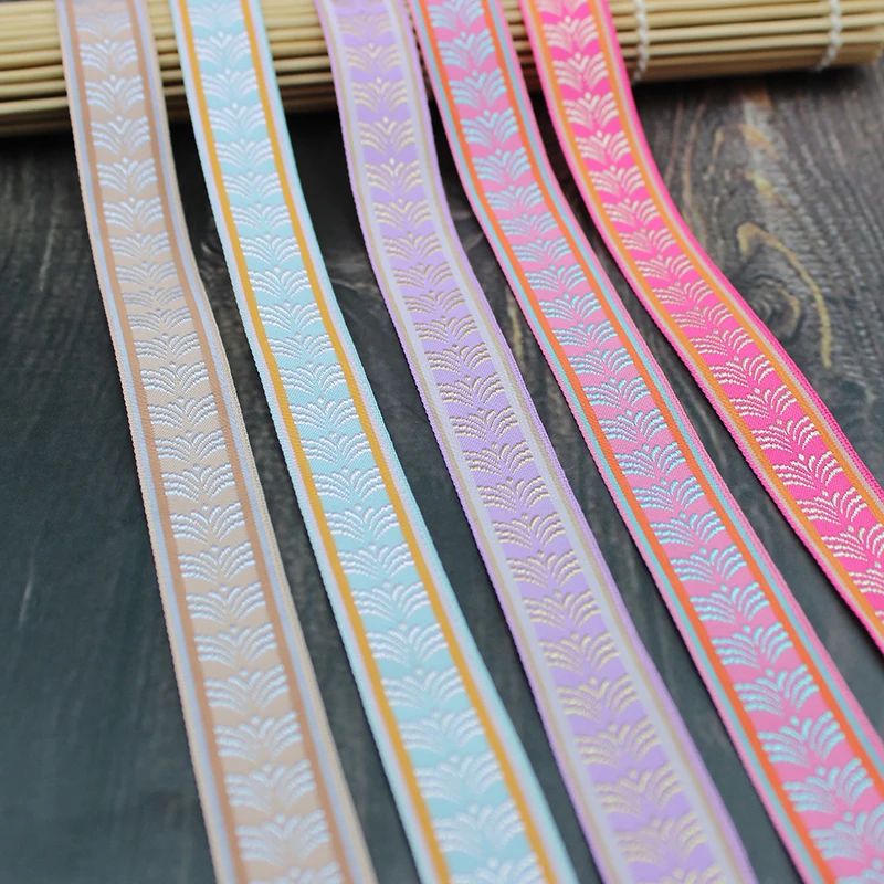 Вышитая жаккардовая лента шириной 2 см кружево для украшения дома одежда шторы |