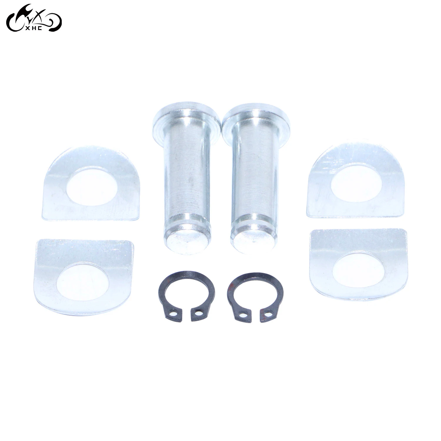 Комплект колышек для мотоцикла 6 шт. хромированные шпильки Harley Dyna Softail Sportster 883 1200 в