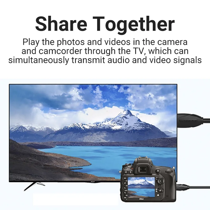 Vention HDMI Удлинительный кабель Micro Mini папа мама конвертер удлинитель для планшета