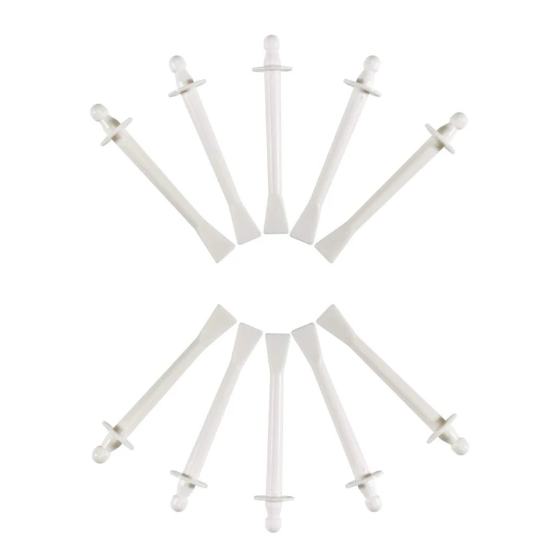 

10pcs Disposable Nose Wax Applicator Sticks Spatulas for nasal Cleaning Tool