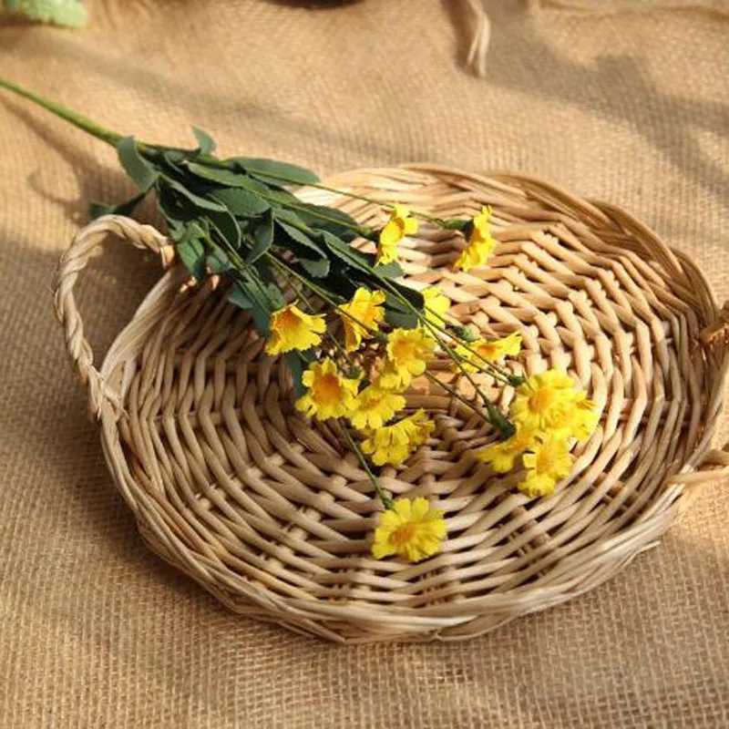 Yellow 1 шт. ромашки искусственные цветы к Рождеству домашние украшения для свадьбы поддельные ромашки букет para decora Моделирование Цветок завод синий желтый - Цвет: Yellow