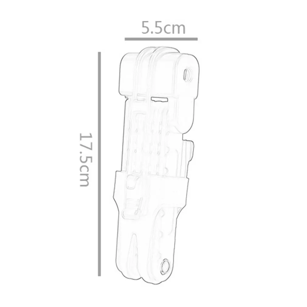 Складной велосипедный замок с защитой от кражи 12 тонн гидравлический резак