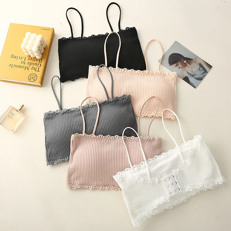 

Girls Training Bra Cotton Sports Bra for Teenager Young Children Anti-glare Tube Top Kids Underwear for Girls Clothes