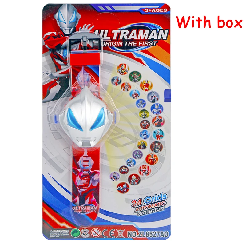 Altman tx boxed Мстители 3D проекционные часы игрушки для детей мультфильм шаблон капитан Железный человек Халк ребенок мальчик девочка Фигурки игрушки рождественские подарки - Цвет: Altman tx boxed