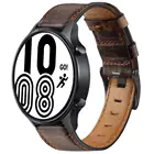 Ремешок кожаный для samsung Galaxy watch 3 4246 мм, браслет для huawei watch gt 2-e-pro, Gear S3 frontier, 22 мм