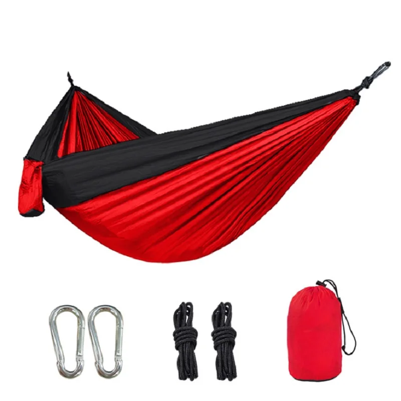 Louis Fashion Portable Hammock Outdoor Survival Garden Handing Sleeping Travel Parachute Camping Double Person | Мебель