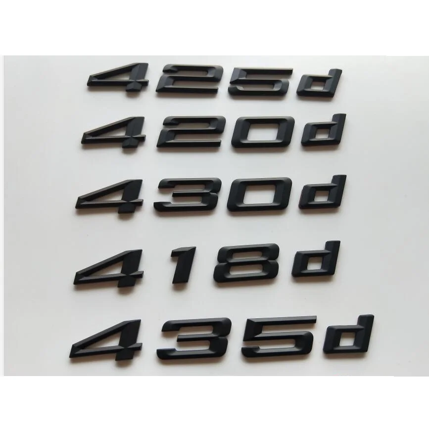 Для BMW 4 серии черный 416d 418d 420d 425d 428d 430d 434d 435d 436d 437d 438d 440d 443d 444d 445d 450d эмблемы|Эмблемы| |