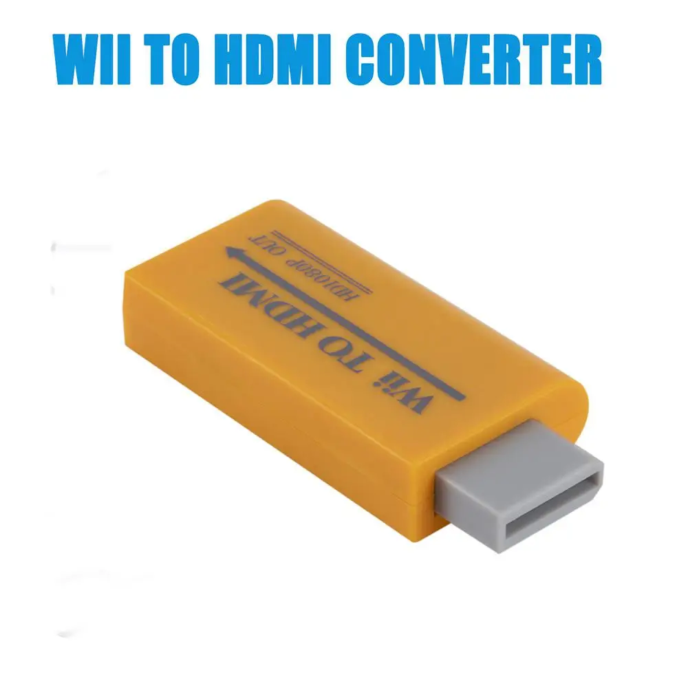 Переходник EastVita для Nintendo HDMI адаптер с разъемом AV Full HD 3 5 мм ПК HDTV r40|USB-адаптеры| |