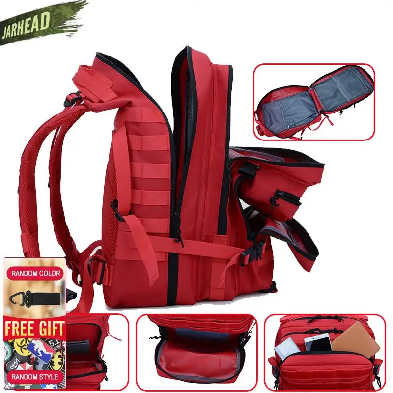 Новый Темно-Синий тактический рюкзак 3P EDC Molle мужской для спорта на открытом