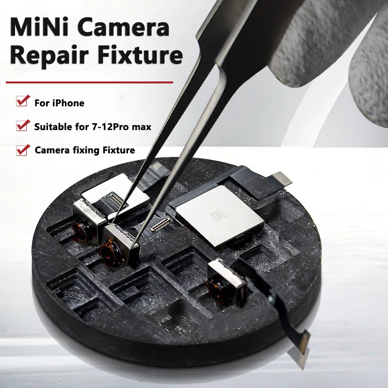 

MiNi Small Camera repair fixture for iphone7-7p 8g 8P xs xr xsmax 11 12pro Max blue light fixing jig