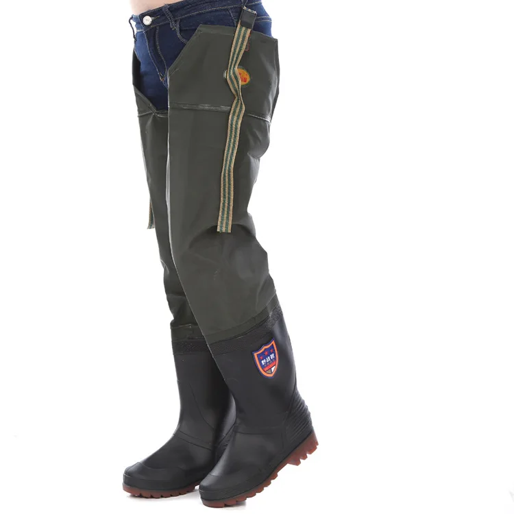 Водонепроницаемые штаны Утепленные ботинки Водонепроницаемая рыболовная обувь
