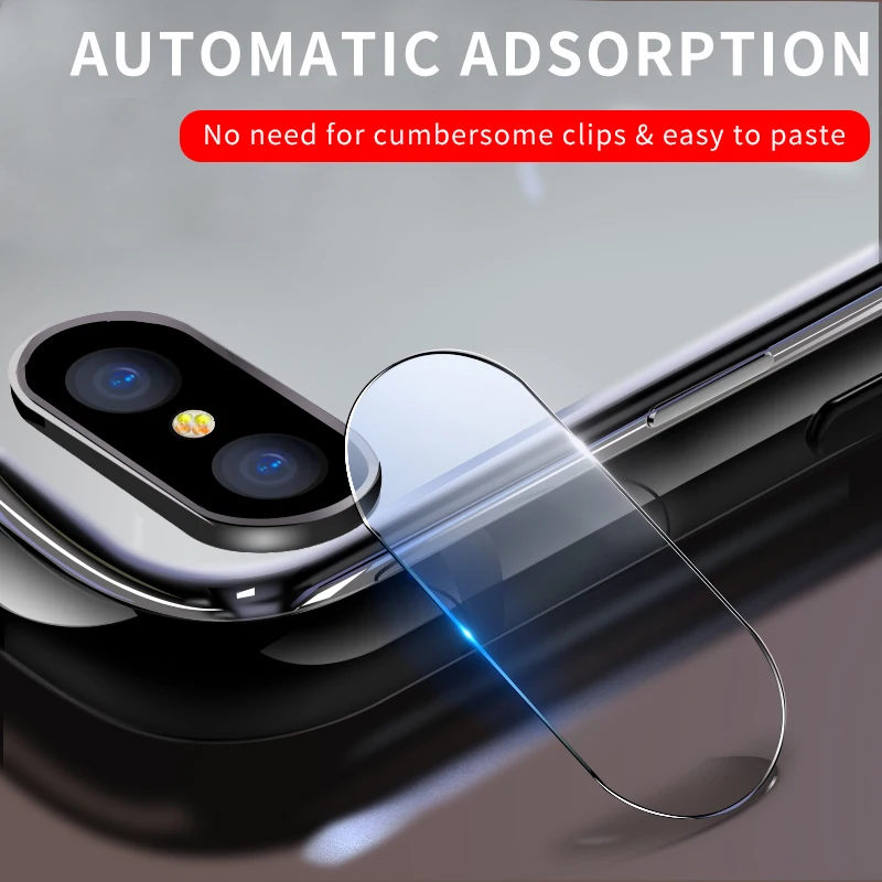 Защитная пленка против царапин для iPhone 7 7Plus 8 Plus ультратонкая задняя объектива