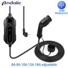 Мобильная зарядная станция 6A SolarCharge, зарядное устройство для солнечной электростанции кВт, электрический автомобиль 5 метров, тип 2