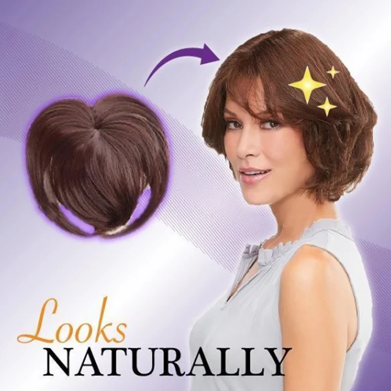 Шелковистые накладные волосы на клипсе термостойкие волокна для наращивания