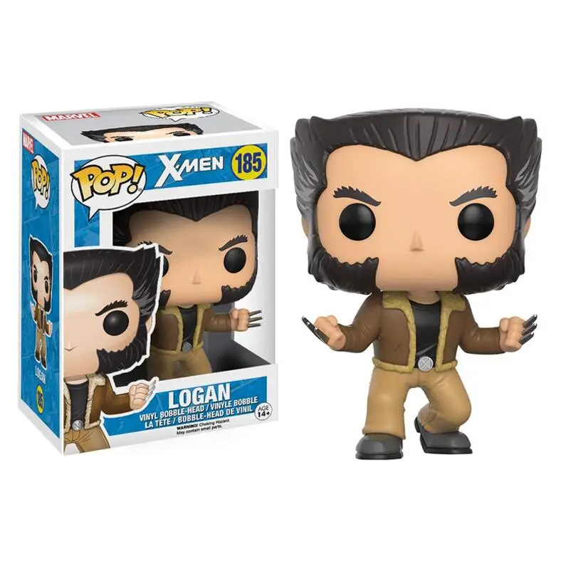 2019 Funko Pop X MEN 3 Росомаха виниловая кукла модель игрушки экшн Фигурки для