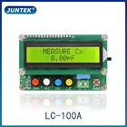 Измеритель емкости и индуктивности JUNTEK LC-100A, тестер с ЖК дисплеем, диапазоны измерений 1пф-100мф, 1мкгн-100гн