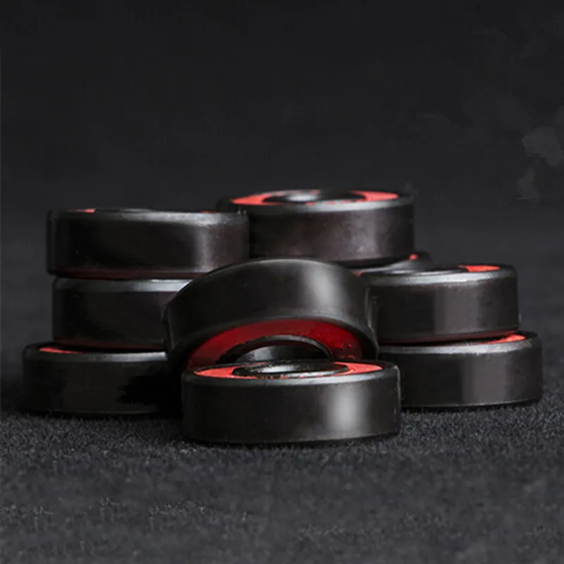 8 Pcs 608RS Ceramic Speed Wheels Bearing For Finger Spinner Skateboard Skate Roller | Обустройство дома