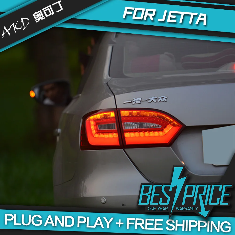 АКД автомобильного тюнинга задних фонарей для VW Jetta MK6 сигнальных огней
