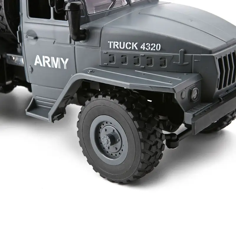 Радиоуправляемый грузовик 1: 12 полноразмерный 6 колесный привод модель