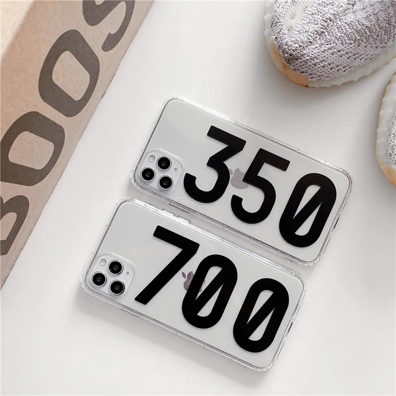 Роскошный бренд Kanye Omari West BOOST 350 V2 силиконовый чехол для телефона iPhone X XS XR MAX 12 11 Pro 7