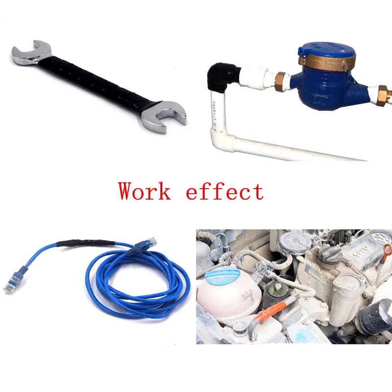 

1.5m 3m Strong Waterproof Stop Leak Seal Repair Insulating Tape Silicone Tape Self Fusing Plumbers Electritions Pipe Repair